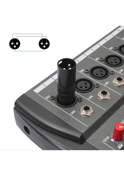 2 Paket Xlr Erkek - Erkek Adaptör 3pin Xlr Konektörü Mikser Mikrofon Güç Amplifikatörü Için (Yurt Dışından) indirimleri