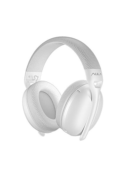 S6 3 Modlu Kablosuz 3.5mm Kablolu ve Bluetooth 5.3 Mikrofonlu Gaming Oyuncu Kulaklığı Beyaz Ultra Hafif Hafızalı Sünger 40MM Sürücülü Gürültü Önleyici fırsatları