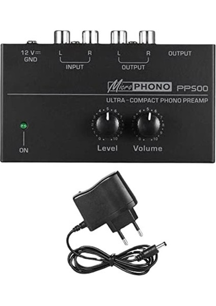 4x PP500 Ultra Kompakt Fono Preamp Ön Amplifikatör Seviye Ses Kontrollü Ab Tak (Yurt Dışından) fiyatları