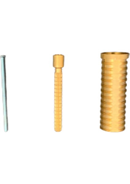10 cm Pirinç Ankastre Stop Valf Uzatma Seti