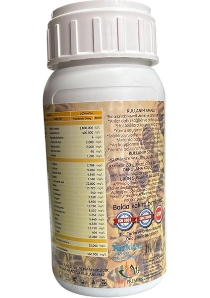 Arıcılık Flora Super Protein Sıvı Premiks (250 Ml) fiyatları