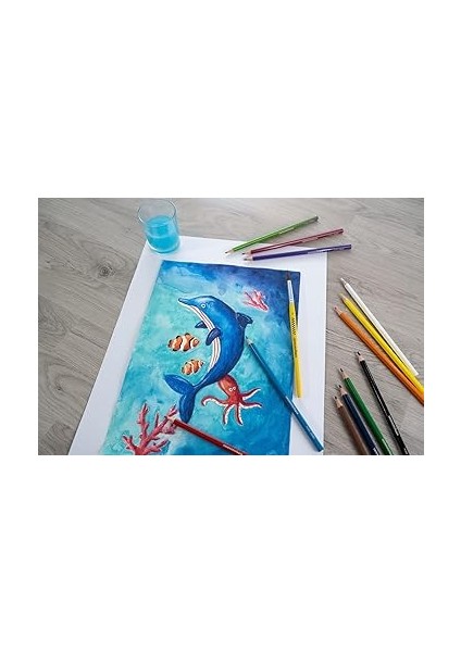 Faber 516012 Eberhard Faber Sulu Boya Kalemi 12'li fırsatları