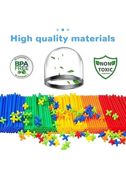 Süper Bambu Çubuklar 300 Parça Oyuncak Bambu Çubuk Eğitici Oyun fırsatları