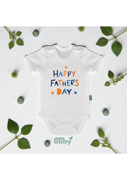 Babaya Özel Bebek Body & Zıbın Happy Father's Day