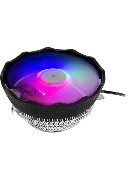 Işıklı FCL-F1613C Intel 1366/115X-AMD Am2/am2+/am3/am4 Cpu Fanıintel ve Amd Uyumlu Cpu Işlemci Soğutucu Fanları (FCL-F1613C)