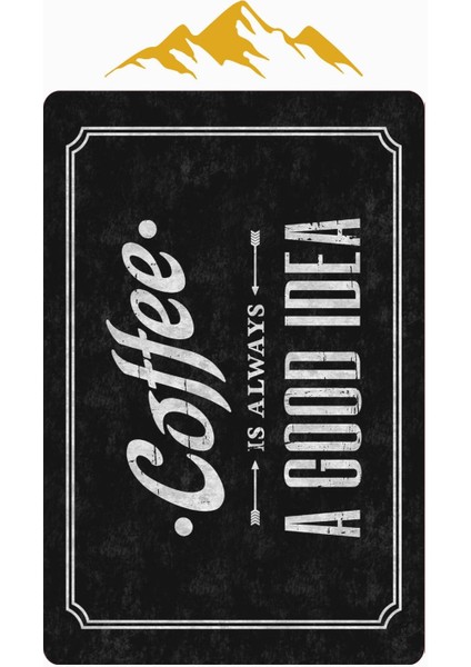 Coffee Desenli Dijital Baskı Kaymaz Taban Mutfak Halısı H0036 modelleri