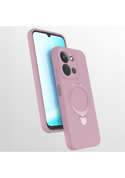 Xiaomi Redmi 15C Kılıf M-Safe Şarj Özellikli Standlı Samara Kapak