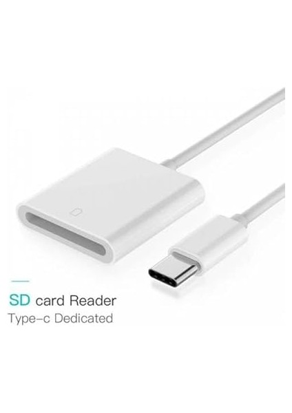 Type-C Sd Hafıza Kart Okuyucu Kamera Kart Okuyucu, Fotoğraf, Video, Dosya Aktarım Çeviricisi indirimleri