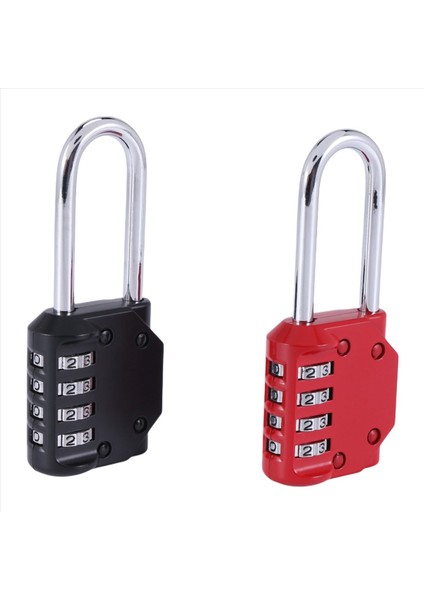 4 Paket Kodu Asma Kilit 4 Basamak Uzunluğunda Palyaço Açık Kapı Kulübe Çit Hasp Depolama Spor Locker Için (Yurt Dışından) fiyatları