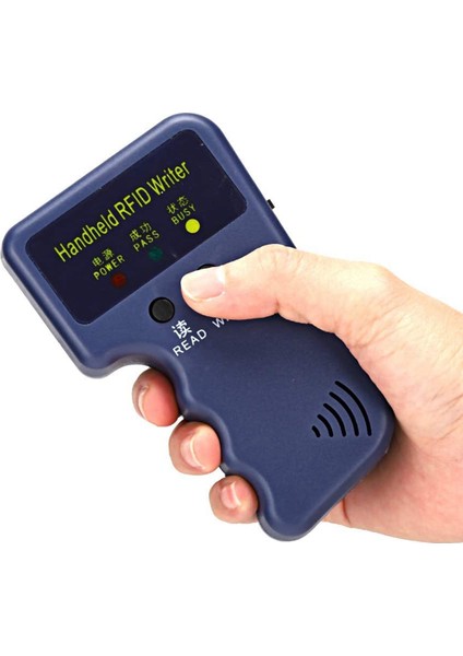 Elde Taşınır Rfıd Kart Fotokopi Makinesi 125KHZ Kimlik (EM4100/HID/AWID) 6 Yazılabilir Anahtarlık+6 Yazılabilir Kart ile Duplicator Okuyucu Yazarı (Yurt Dışından) modelleri