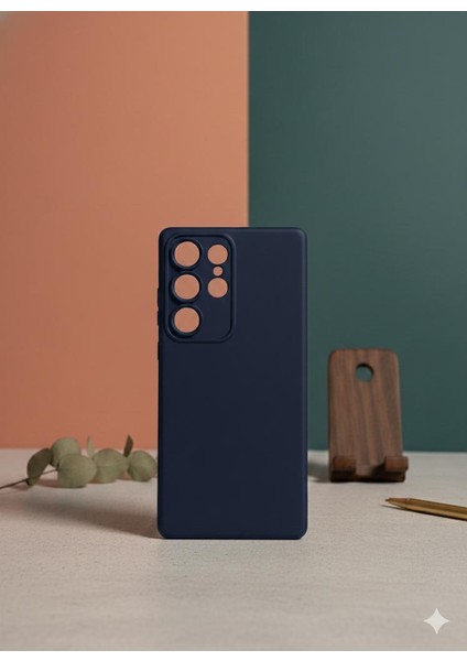 Samsung Galalaxy S25 Ultra Kılıf Lansman Kamera Korumalı Içi Kadife Yumuşak Renkli Silikon Mat Hisli