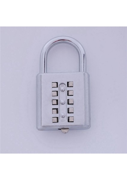 4x Hırsızlık Önleme Düğmesi Kombinasyonu Asma Kilit Basamağı Itme Şifre Kilit Çinko Alaşım Güvenlik Kilidi (Yurt Dışından) fırsatları