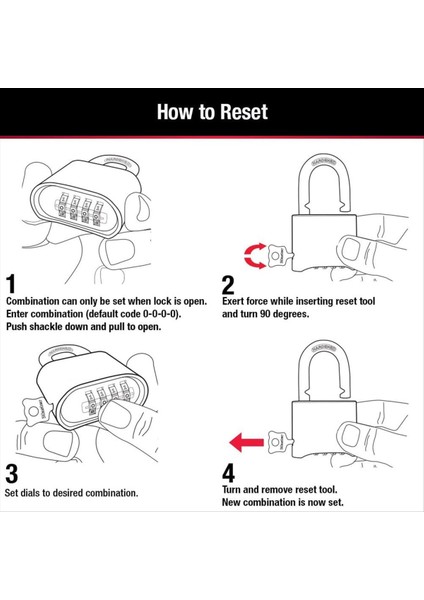 Pry Önleyici Asma Kilitler Aracı Parola Kilidi Kilitler (Yurt Dışından) fiyatları