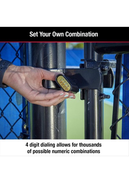 Pry Önleyici Asma Kilitler Aracı Parola Kilidi Kilitler (Yurt Dışından) fırsatları