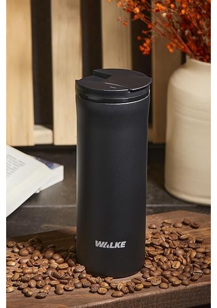 Premium Çift Katmanlı Paslanmaz Çelik Termos Bardak Kahve Çay Termosu 400 ml Luxury fırsatları