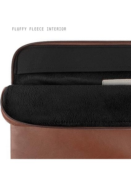 13 Inç MacBook Pro M2 M1 ve MacBook Air 13 M3 M2 M1 ile Uyumlu Ince Dizüstü Bilgisayar Kılıfı, Pu Deri Çanta Su Geçirmez Kılıf Kılıf, Kahverengi modelleri