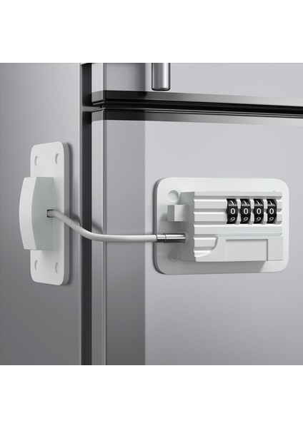 5x Buzdolabı Kilidi Buzdolapları Donanlar ve Dolaplar Için 4 Hanlı Kombinasyon Kilidi Damdır Yok Takas Çocuğu (Yurt Dışından) fiyatları