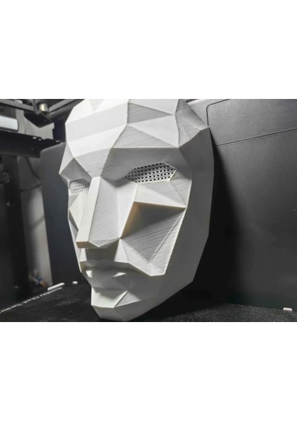 CRAFTSY3D Ön Lider Maske – Squid Game Esintili 3D Baskı Dekoratif Maske