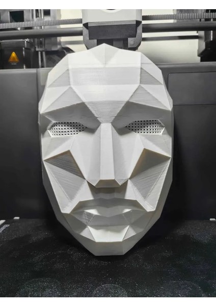 CRAFTSY3D Ön Lider Maske – Squid Game Esintili 3D Baskı Dekoratif Maske indirimleri