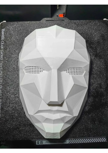 CRAFTSY3D Ön Lider Maske – Squid Game Esintili 3D Baskı Dekoratif Maske