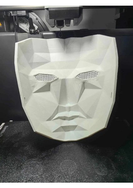 CRAFTSY3D Ön Lider Maske – Squid Game Esintili 3D Baskı Dekoratif Maske