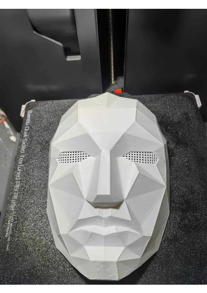 CRAFTSY3D Ön Lider Maske – Squid Game Esintili 3D Baskı Dekoratif Maske