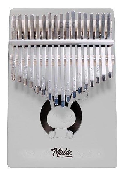 KLX-550 Beyaz Renk Gerçek Ağaç Kalimba 17 Tuşlu Full Set modelleri