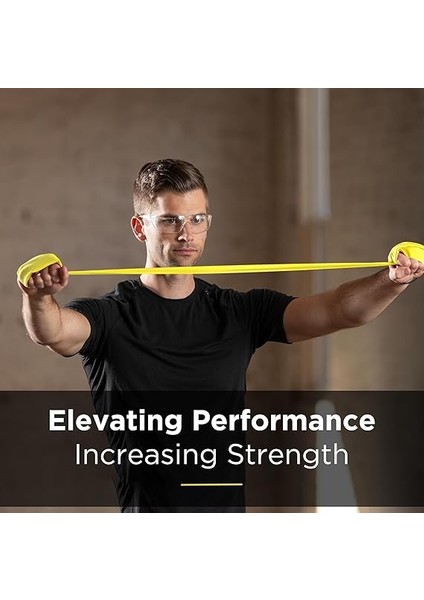 Sarı Yumuşak Egzersiz Pilates Bandı Lastiği 1.5 M Kesme fırsatları