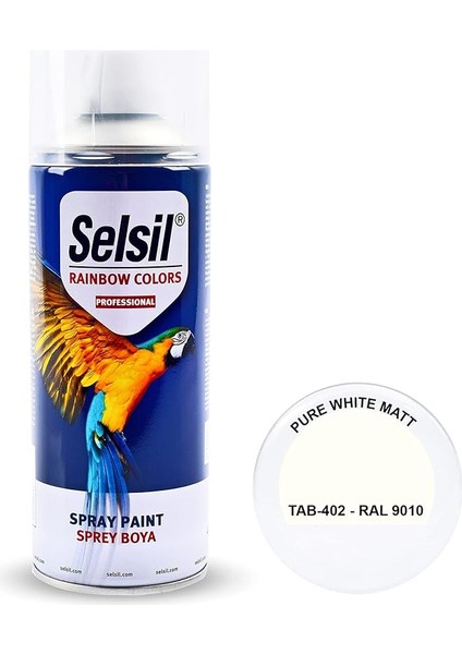 Raınbow 400 ml Sprey Boya Beyaz Mat