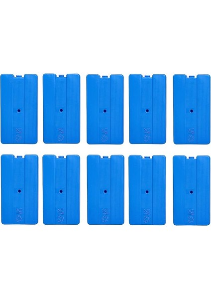 Buz Aküsü Buz Kasedi Ice Box 10NANLU Set 370 ml x 10, Ankanorm, Mavi