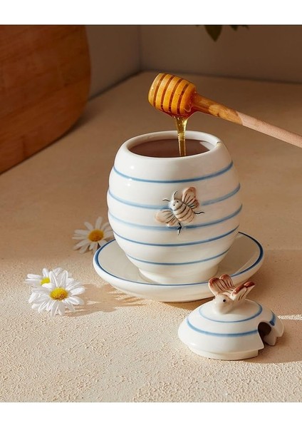 Coco Flore Bal Kavanozu, Mavi/beyaz fırsatları