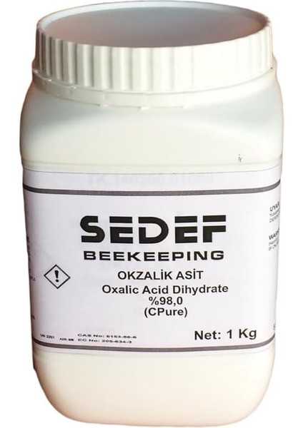 Beekeepıng Oksalik Asit, 1 kg 02983 fiyatları