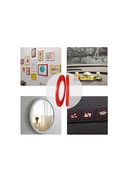 Çift Taraflı Bant Şeffaf Silikonlu Su Geçirmez Akrilik Montaj Bandı (5 mt x 10 Mm) fırsatları