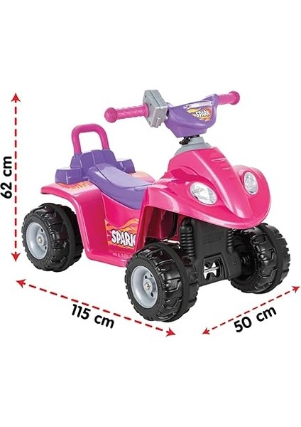 Spark Atv 6V Akülü (Metalik Pembe) modelleri
