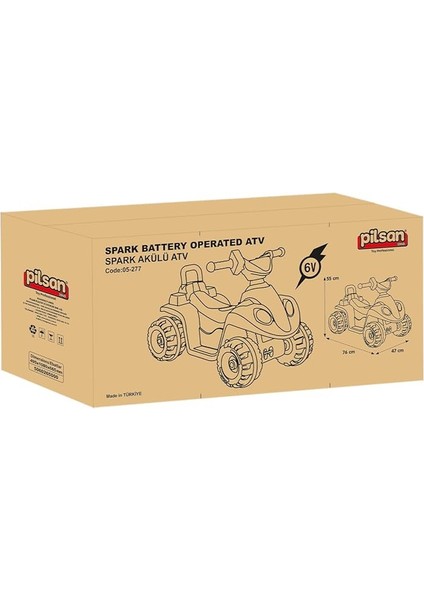 Spark Atv 6V Akülü (Metalik Pembe) fırsatları