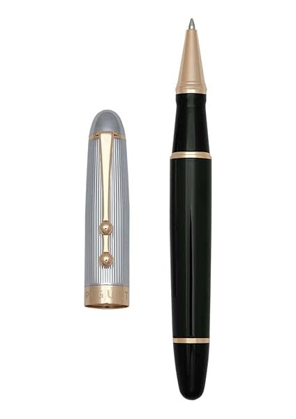 Genève – Lüks ve Ergonomik Dolma & Tükenmez Kalem – Sigma Serisi – Alman Bock M Uç, Altın Kaplama, Mavi Mürekkep – Evrensel Schmidt Refill, Premium Hediye Kutulu (Tükenmez Kalem, Deluxe) modelleri