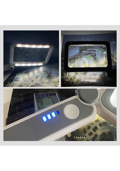 Yakın Çalışma Için Işıklandırılmış Büyüteç Okuma 3 5x Katlanır El LED Aydınlatılmış Dikdörtgen Büyüt (Yurt Dışından) fırsatları