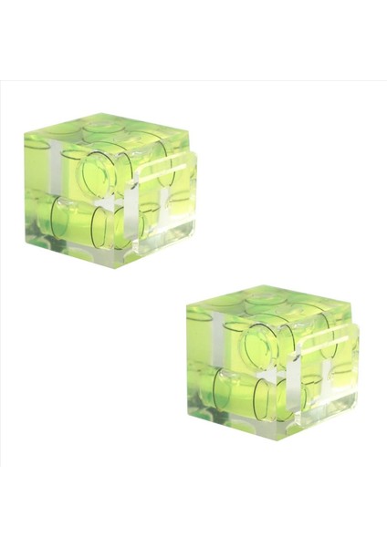 2x Ruh Seviyesi Sıcak Ayakkabı Kamera Seviye 3 Eksen Kabarcık Ruh Seviyesi Canon Nikon Olympus Pentax Dijital ve Film Kameraları (Yurt Dışından)