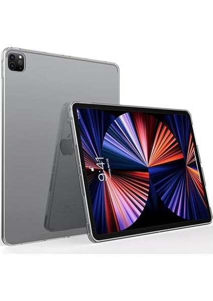 iPad Pro 11 M2 4. Nesil 2022 Uyumlu Şeffaf Silikon Tablet Kılıfı Kapak Renksiz 11 Inç indirimleri