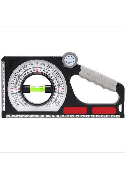 Taşınabilir Mekanik Açılı Eğim Ölçüm Aleti Manyetik Seviye Kabarcık Incinometre Progrector Slope Cutus (Yurt Dışından)