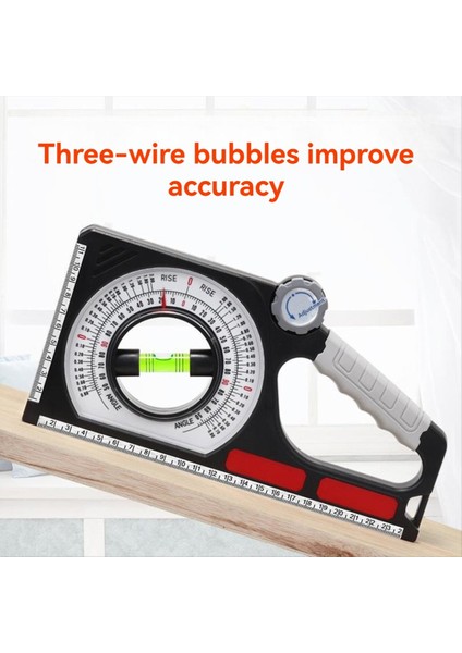 Taşınabilir Mekanik Açılı Eğim Ölçüm Aleti Manyetik Seviye Kabarcık Incinometre Progrector Slope Cutus (Yurt Dışından) indirimleri