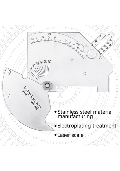 2 Adet Köprü Kam Gage Kaynak Göstergesi Kaynaklı Yüzeylerin Incelenmesi Için Paslanmaz Çelik Kalınlık Göstergesi Aracı (Yurt Dışından) indirimleri
