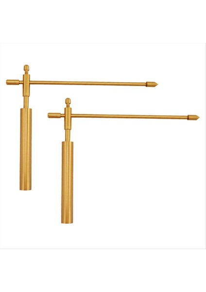 2pcs Bakır Ejderha Dowsing Rod Açık Mekan Enerji Su Cadısı Ayarlanabilir Dedektör Ayarlanabilir Alet (Yurt Dışından)