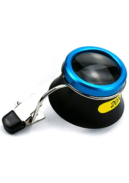 2x 20X Gözlük Büyüteç Klipsli Göz Büyüteç Taşınabilir Püktü El Sanatları Operatörü Saat Üreticisi Onarım Aracı (Yurt Dışından) modelleri