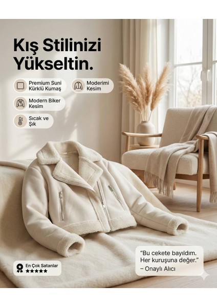 Kruvaze Süet Mont fırsatları