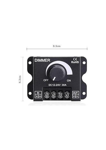 12V 24V 30A LED Sürücü Dimmer 360W 720W LED Sürücü Voltaj Ayarlı Ampul Şerit Işık Parlaklık Kontrol fırsatları