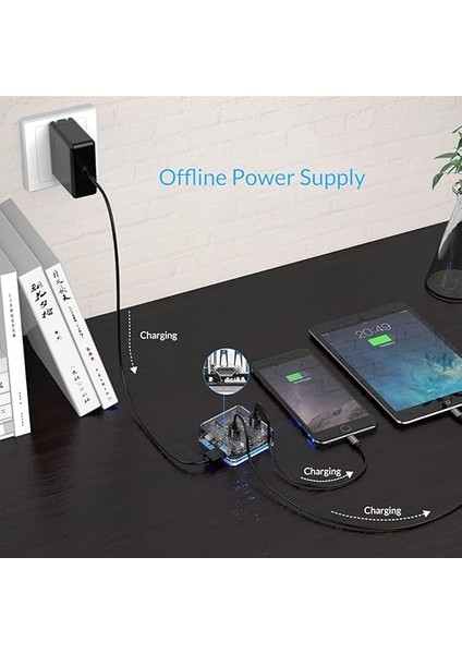 MH4U-U3, 4 Portlu Şeffaf Usb3.0 Hub, Yüksek Hızlı, 1m Kablo Uzunluğu, Uasp Destekli indirimleri