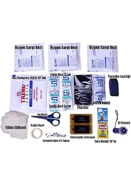 Denizcilik/marine Uygun Ilk Yardım Çantası Ilkyardım Seti modelleri