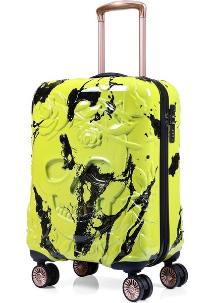 5217 Kuru Kafa Polikarbon Orta Boy Valiz