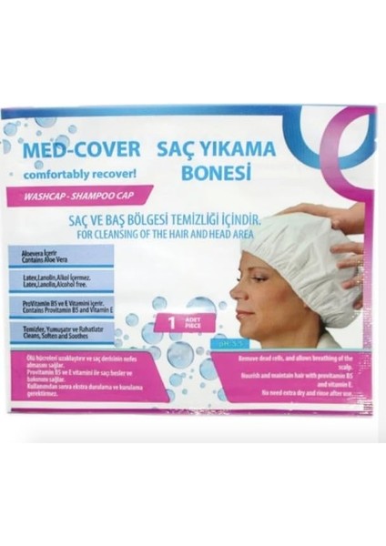 Saç Yıkama Bonesi 6lı Koli - 6 Adet